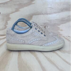 Ecco - Hybrid Spikeless - Golf Shoes - Tan - Women's - 10.5